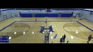 Hilbert High School vs Mishicot High School Girls Varsity Volleyball [upl. by Rehportsirhc]