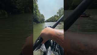 So the Erider definitely ain’t fun to paddle 😂 erider savagegear nrspike nrsfishing fishing [upl. by Dusa]