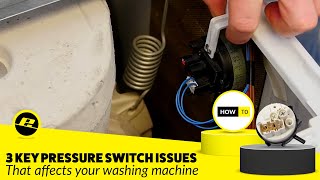 Fixing Washing Machine Pressure Switch Problems [upl. by Posehn]