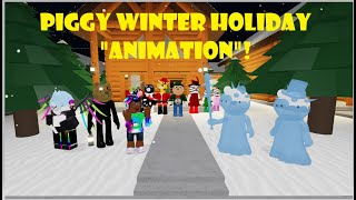 Piggy Winter Holiday quotAnimationquot [upl. by Adyam]