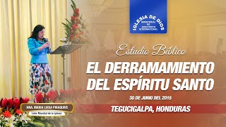 Enseñanza El derramamiento del Espíritu Santo  Hna María Luisa Piraquive [upl. by Mitch951]