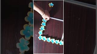 Paper se phool banane ki Aasan ideasyoutubeshorts diy [upl. by Aehsrop]