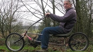 DIY recumbent bicycle [upl. by Bosson665]