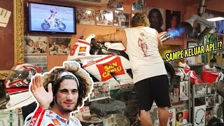 BEGINILAH Suara Motor MARCO SIMONCELLI Di Hidupkan Di museum nya [upl. by Yecac]