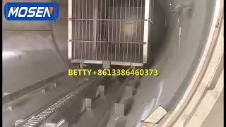 Automatic loading industrial food sterilizer retort machine autoclave with heat distribution [upl. by Derry]