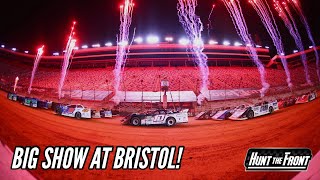 On the Edge at Bristol Dirt Late Model Racing at the Bristol Dirt Nationals [upl. by Lledrev665]