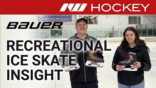 Bauer Recreational Ice Skate Line  OnIce Insight [upl. by Leicester514]