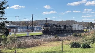 Norfolk Southern Passing by the Arcadium Lithium plant in Bessemer City NC [upl. by Farman114]