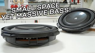 The LARGEST Shallow Mount Subwoofer JL Audio 13TW5 Overview [upl. by Etteneg]