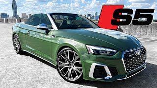 2022 Audi S5 Cabriolet Walkaround Review  Exhaust Sound amp Launch [upl. by Ora]