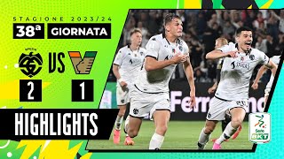 Spezia vs Venezia 21  Lo Spezia vince in rimonta ed è salvo  HIGHLIGHTS SERIE BKT 2023  2024 [upl. by Flavia]