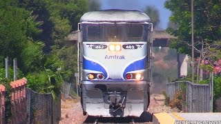 Amtrak Trains in multiple locations August 31st 2014 [upl. by Ehav]