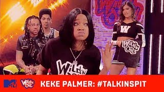 Chico Bean Shows Keke Palmer’s Real Hair 😩  Wild N Out  TalkinSpit [upl. by Nolubez]