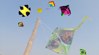 KITE CATCHINGCOUGHT KITEPANNI KI PATANG [upl. by Ylam]