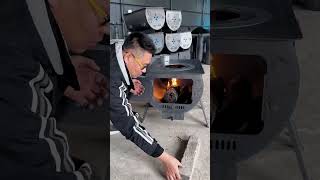 New winter coalburning and woodburning heating stoves and firewood stoves Yan Deli heating stove [upl. by Brott]