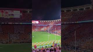 Rocky Top after Sampson TD to give Tennessee 1710 lead vs Florida [upl. by Kcarb]