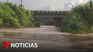 Estas son las impactantes imágenes de las inundaciones en Puerto Rico  Noticias Telemundo [upl. by Kcire]