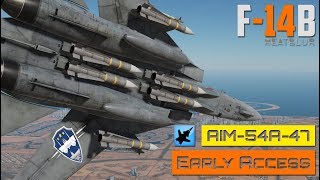 DCS World  F14B Tomcat by Heatblur Simulations  AIM54AMk47  Tacview Debrief [upl. by Nath]