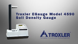 Troxler EGauge Model 4590 Soil Density Gauge [upl. by Kailey]