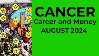 Cancer Get Ready Blessed Gifts From Spirit Are About To Roll In 💰August 2024 CAREER amp MONEY Tarot [upl. by Godwin]