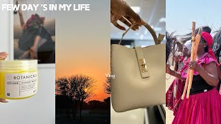 Vlog  Went to trade fair for the first time  doing Namibian weddings  chitchat amp more youtuber [upl. by Dleifxam]