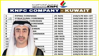 JOBS IN KUWAIT 🇰🇼 2024 ∆ FRESHER CAN ALSO APPLY THIS JOBS ∆ AFTER VISA PAYMENT ∆ KUWAIT JOBS [upl. by Juliane]