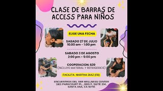 CLASE DE BARRAS DE ACCESS PARA NIÑOS [upl. by Orgel]