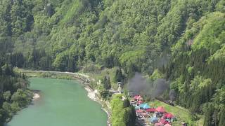 Steam of Tadami Line in Japan 1 May 2017 只見線の蒸気機関車 2017年5月 1 [upl. by Merce]