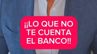 CUIDADO CON NO SABER ESTO DE LOS BANCOS [upl. by Undine]