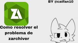 leer la descripción como resolver el problema de zarchiver de no poder acceder a data  CATFAN10 [upl. by Atnuahc]