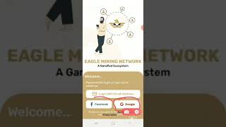 Eagle Network App de Minerar Criptomoedas Grátis pelo celular Lançamento 29012022 [upl. by Silvio181]