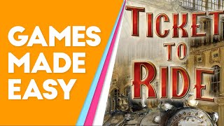 Ticket To Ride How to Play and Tips [upl. by Beatrisa]