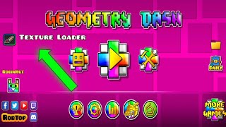 Tutorial Como poner Textures Packs en Geometry Dash 2205 Android con Geode Launcher [upl. by Ilojna]