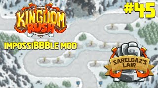 Kingdom Rush ImpossiBBBle Mod — Sarelgazs Lair Iron Challenge [upl. by Esialb]