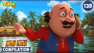 Intelligent Motu  Motu Patlu Season 13 Compilation 135  Motu Patlu  Cartoons For Kids  spot [upl. by Anastase]