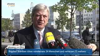 CDU Statement Volker Bouffier über künftige Regierung [upl. by Josiah]