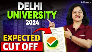 CUET 2024 Delhi University Expected Cut Off  CUET 2024 Safe Score for Delhi University [upl. by Inotna]