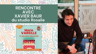 Rencontre avec Xavier Baur du studio Rosalie l Prix Audiolib 2024 [upl. by Florenza99]