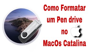 Como Formatar um Pen Drive no Mac [upl. by Anders]