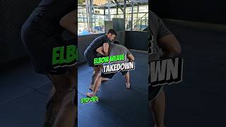 Elbow weave takedown for BJJ [upl. by Varipapa]