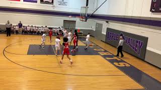 Hendersonville Middle School vs Apple Valley Middle School 11823 [upl. by Ardnaet]