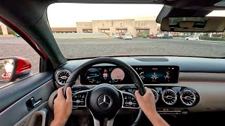 Mercedes Benz A200 Sport 2019  4K POV Drive Test [upl. by Htilil]