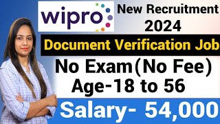 Wipro Recruitment 2024WIPRO Work From Home Jobs 2024Wipro Vacancy 2024Govt Jobs Nov 2024 [upl. by Halsted562]