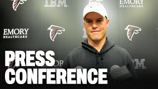 Charlie Woerner Introductory Press Conference  Atlanta Falcons [upl. by Maidel]