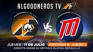 Algodoneros de Delicias vs Mazorqueros de Camargo  Partido 1  Jornada 8 [upl. by Demmahum]