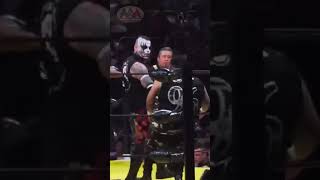 Gran duelo de fuerzas entre Pagano y Dave The Clown luchalibreaaa [upl. by Aciras955]