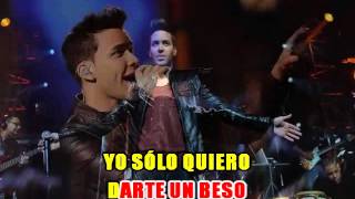 PRINCE ROYCE Karaoke DARTE UN BESO [upl. by Hcurab337]