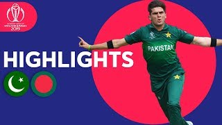 Shaheen Gets CWC Record Figures  Pakistan vs Bangladesh  Highlights  ICC Cricket World Cup 2019 [upl. by Rennug133]