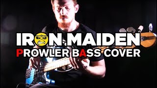 01 IRON MAIDEN  Prowler bass cover [upl. by Ramsey]