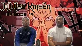 SUKUNAS DOMAIN EXPANSION VS MAHORAGA Thunderclap part 2 Jujutsu Kaisen Season 2 Episode 17 REACTION [upl. by Yelsnik363]